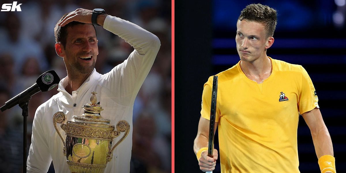 Jiri Lehecka wishes to beat Novak Djokovic in 2023 Wimbledon final