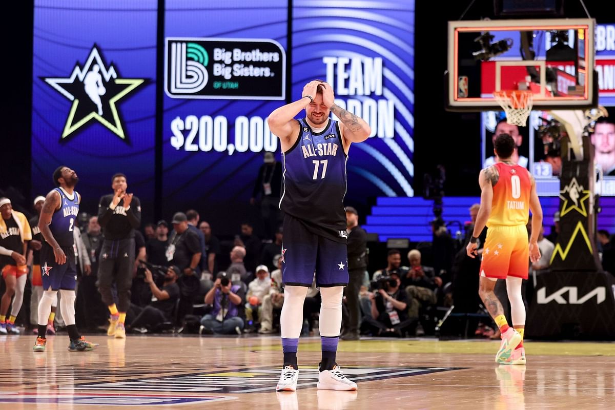 Luka Doncic brings menace energy at 2023 NBA AllStar Game, leaves fans