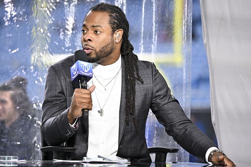 Richard Sherman at Atlanta Falcons v Carolina Panthers