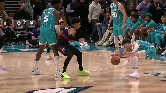 Hornets announce LaMelo Ball suffered fractured right ankle vs. Pistons