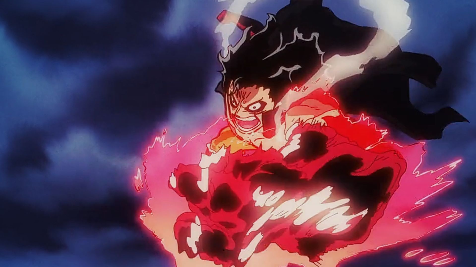 Luffy in Gear 4 (Image via Toei Animation)