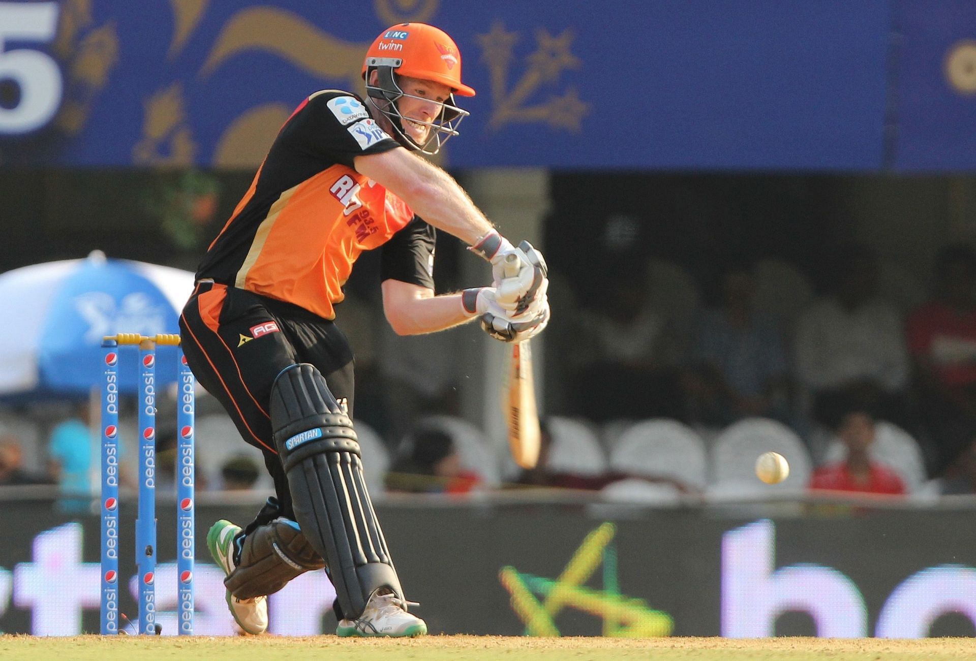 Eoin Morgan played for SRH in 2016 and 2017