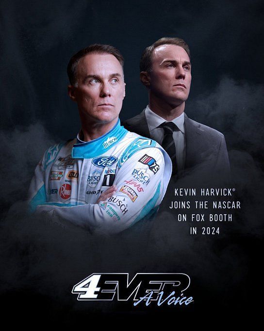 Kevin Harvick to join Fox booth as NASCAR analyst in 2024