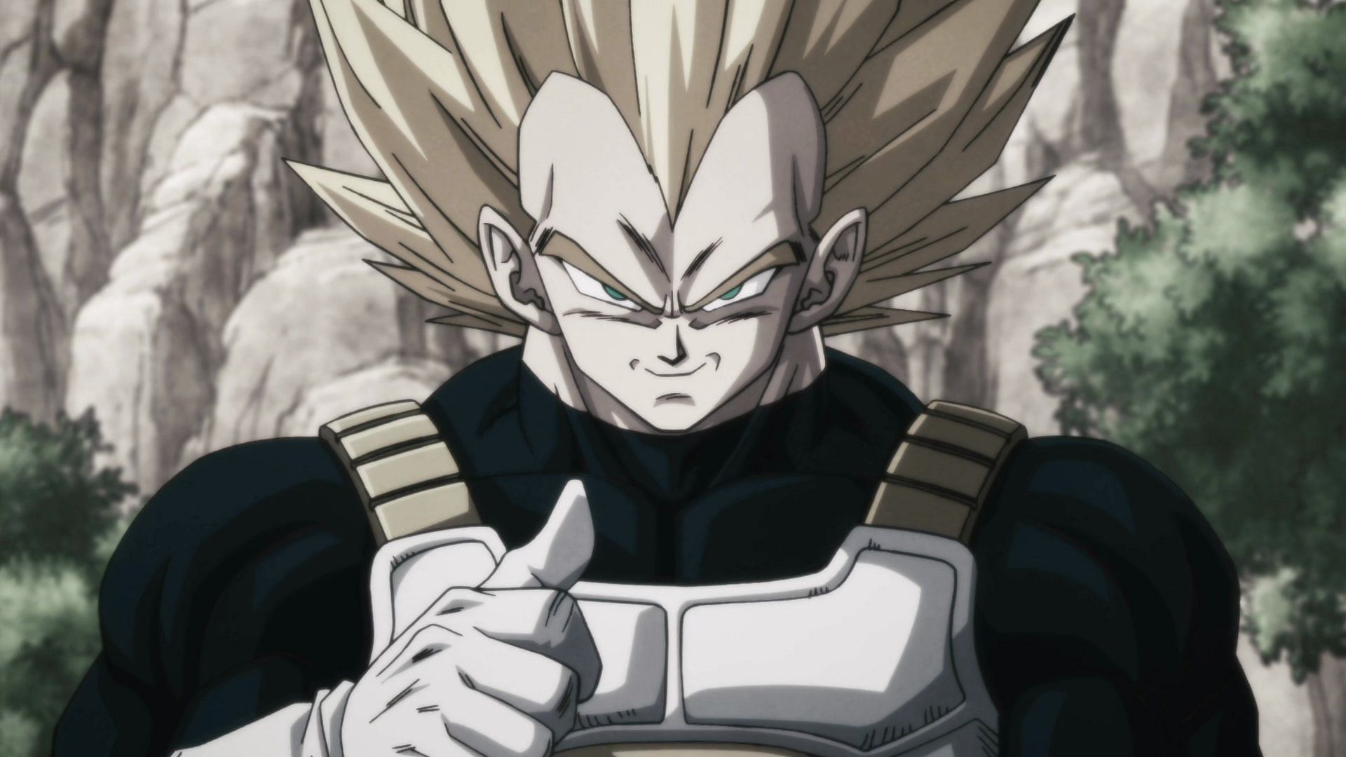 Vegeta as imagined in the Dragon Ball remake (Image via Toei Animation)