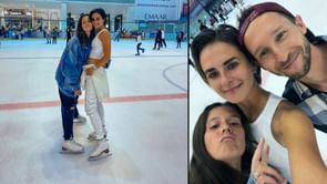 "I just know how to hold you": Daria Kasatkina trades in her tennis racquet for ice skates on night out with figure-skater girlfriend Natalia Zabiiako