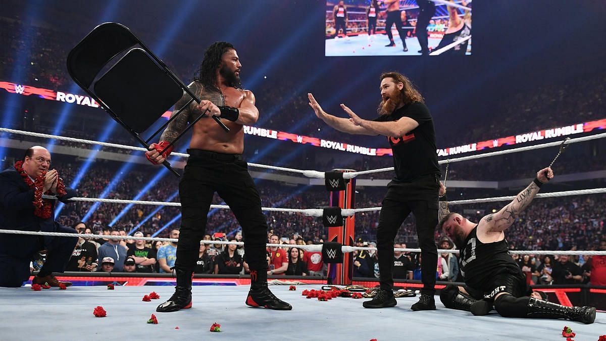 Zayn couldn&#039;t stand by and watch his best friend get brutalized by Reigns