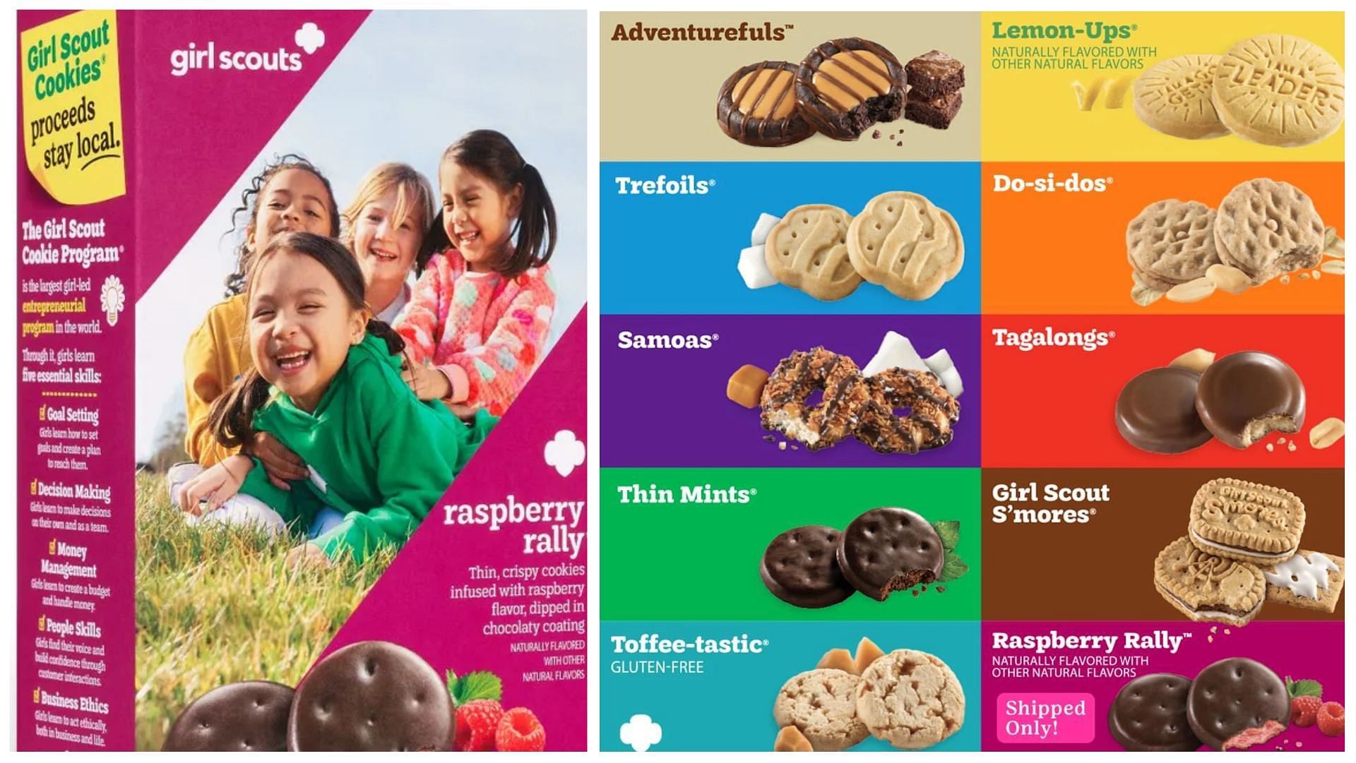 Girl Scout Cookies Cookies are here for 2023! (Image via Girl Scout Cookies)