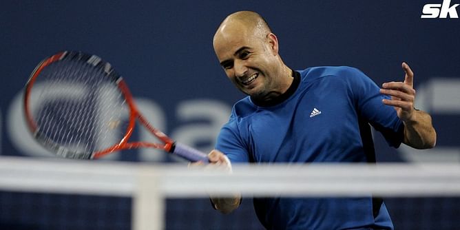"I'd take his ball-striking over anybody ever" - Andre Agassi's former coach hails American's unparalleled game style