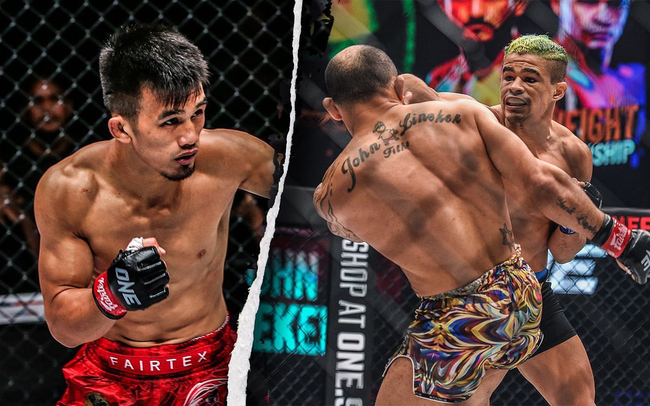 Jeremy Pacatiw (L) / Fabricio Andrade (R) -- Photo by ONE Championship
