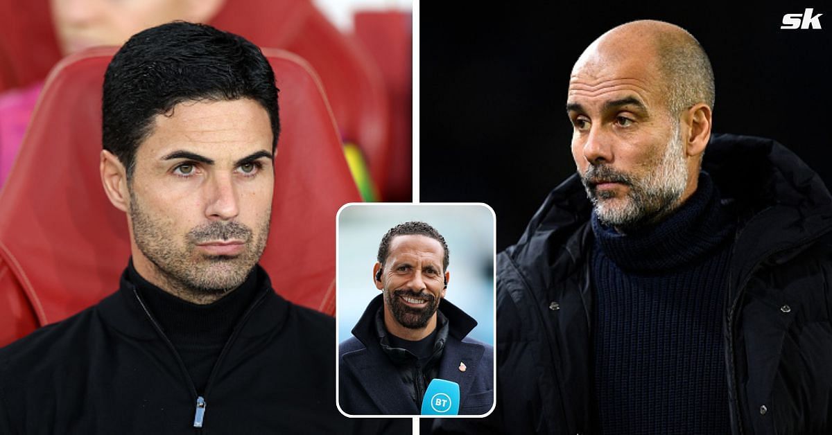 Rio Ferdinand has given his prediction on the Premier League title race between Arsenal and Manchester City.