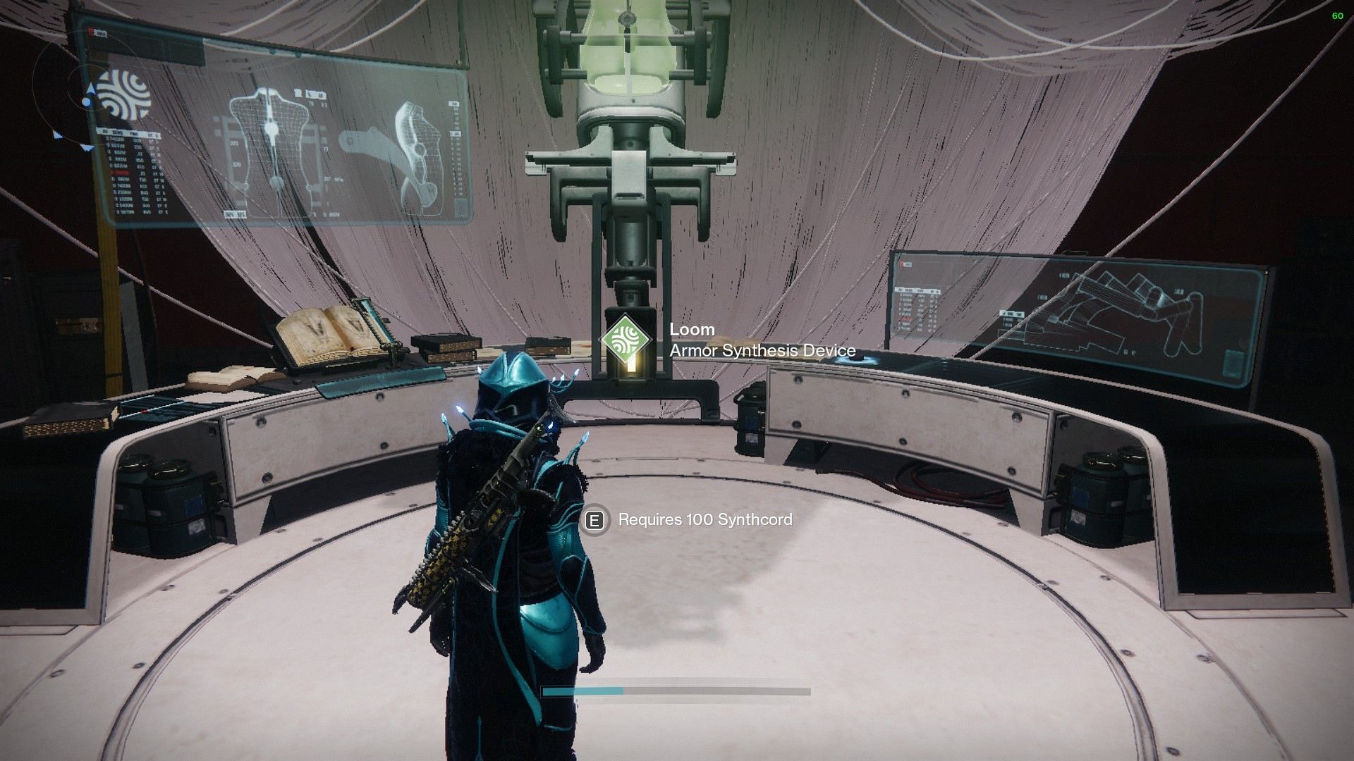 Deposit the materials in the Loom after completing it (Image via Bungie)