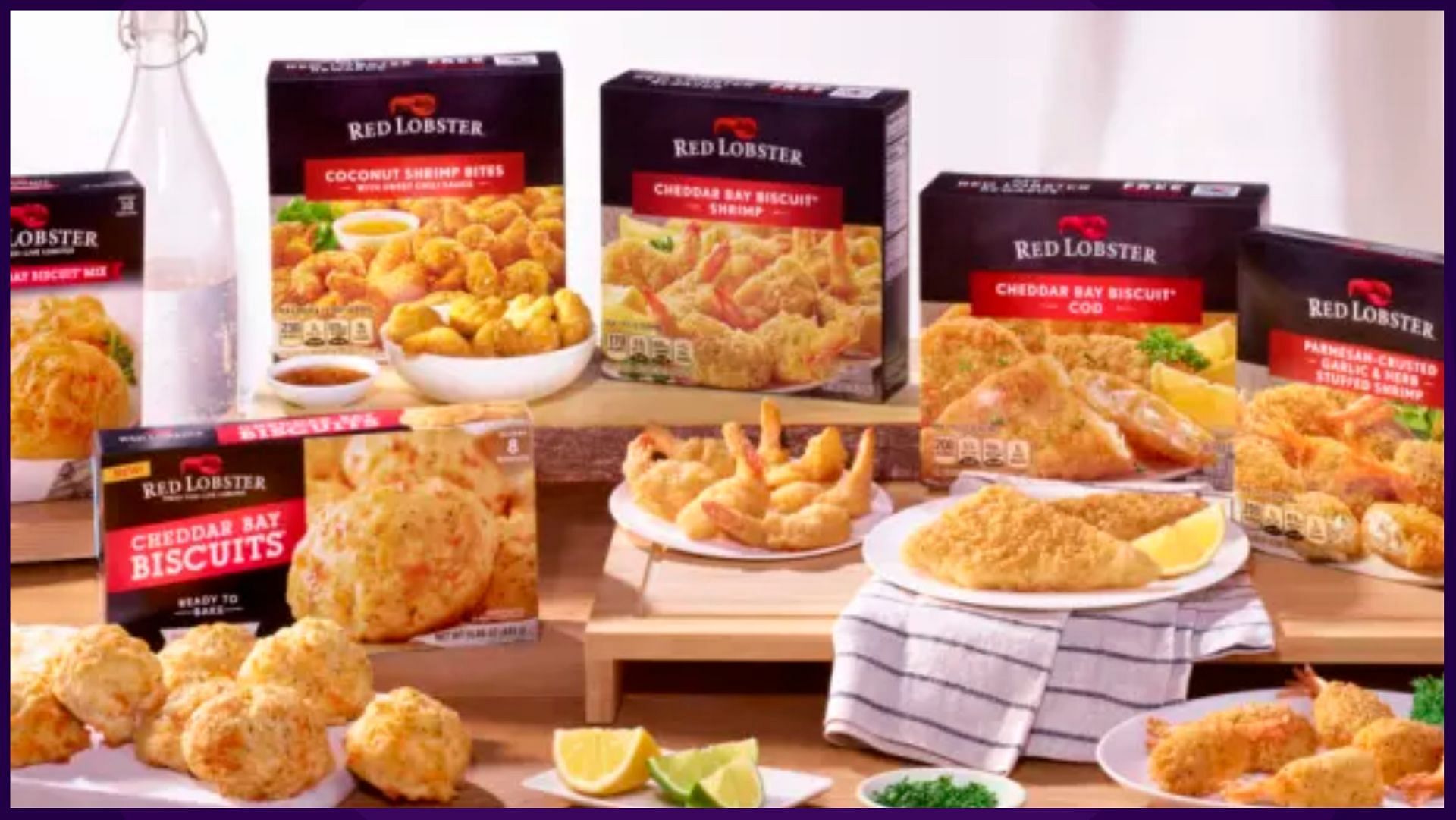 All new Red Lobster seafood line-up! (Image via Red Lobster)