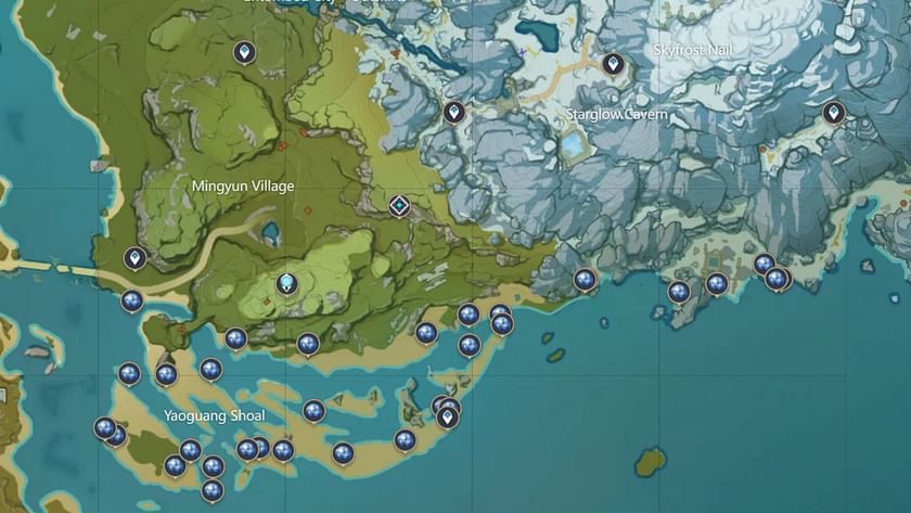 Genshin Impact Starconch locations: Spots to farm one of Yelan's ...