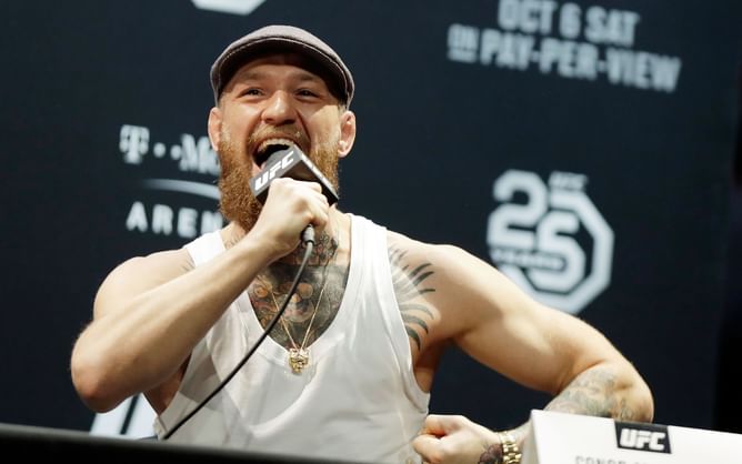 Conor McGregor sets a hilarious challenge for teammate on latter's birthday