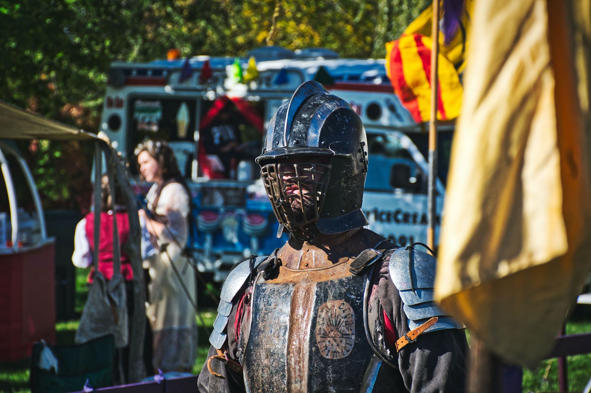 Knights started training at seven years of age. (Image via Pexels/Kevin Bidwell)