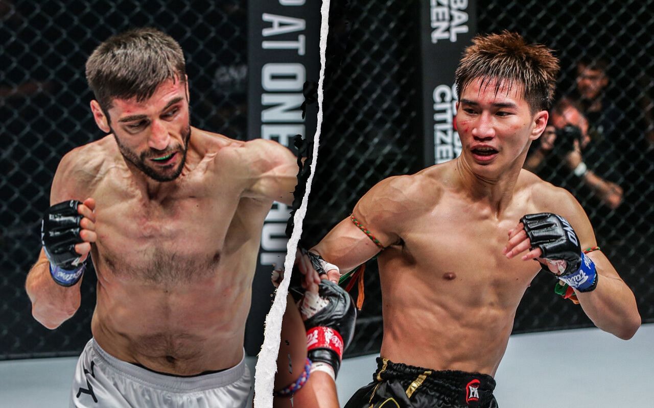 Jamal Yusupov (L) will try to spoil Tawanchai