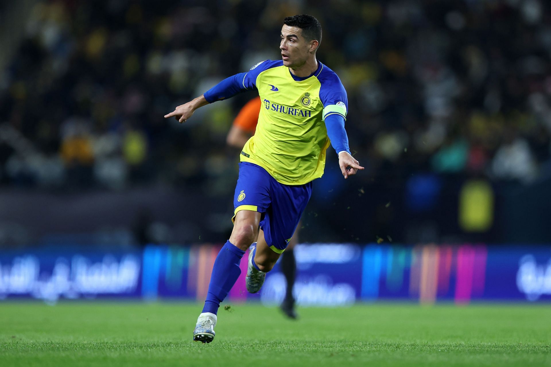 Ronaldo's Al Nassr Match-Issued Shirt, 2022/23