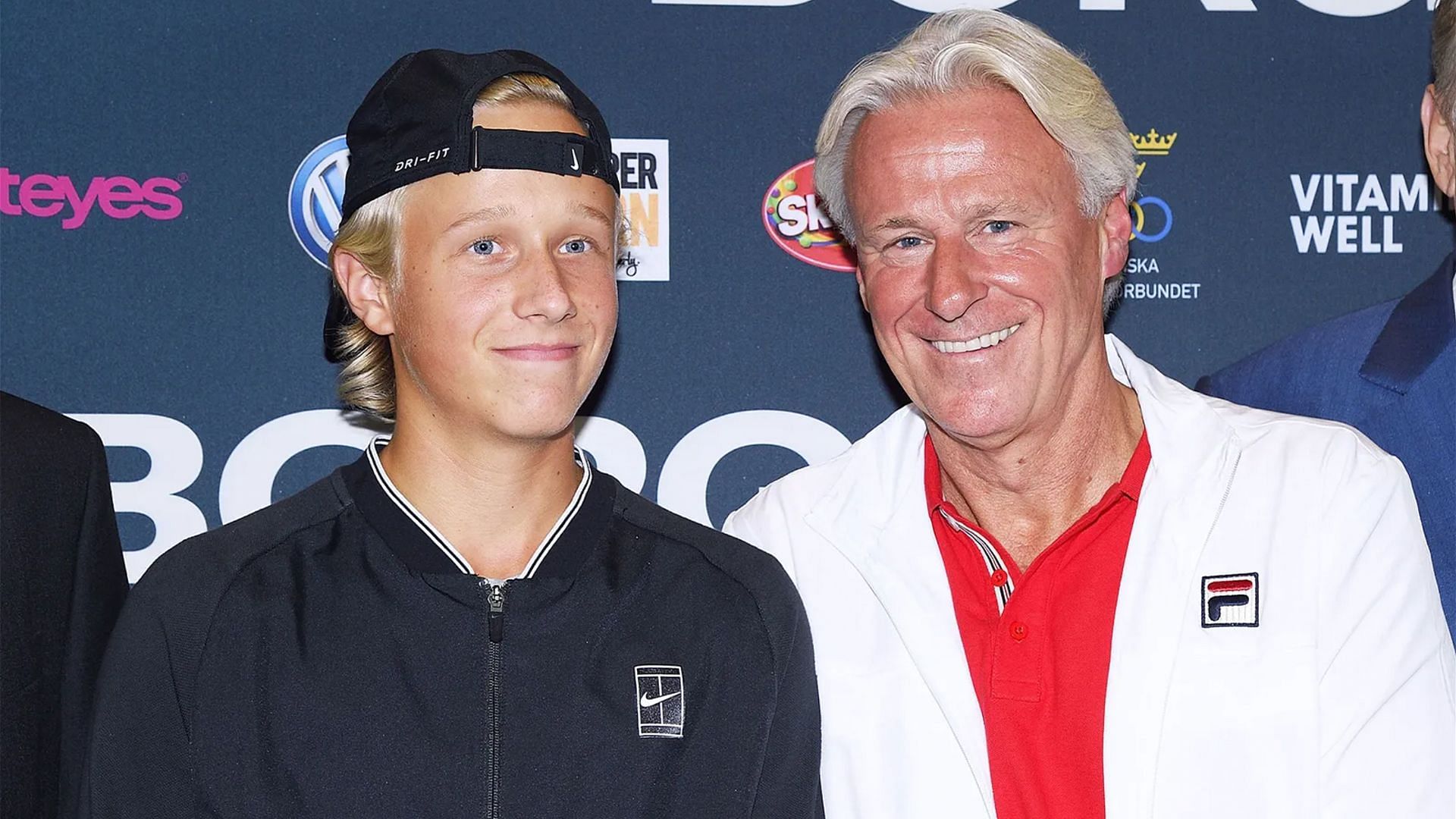 Bjorn Borg (left) is in Chennai for his son Leo