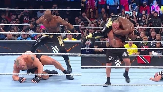 WWE Elimination Chamber में Brock Lesnar vs Bobby Lashley मैच के फिनिश से निराश हुए फैंस, ट्विटर पर निकाला गुस्सा
