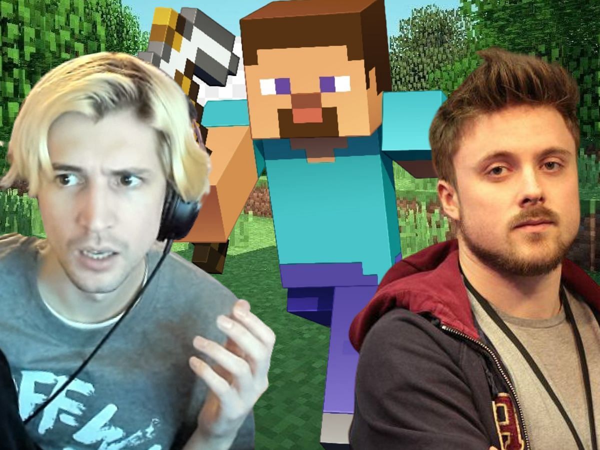 xQc v Forsen Minecraft speedrunning rivalry explored (Image via Sportskeeda)