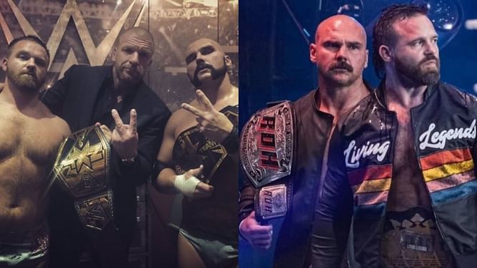 AEW star Dax Harwood seemingly drops a massive hint of FTR re-signing with WWE