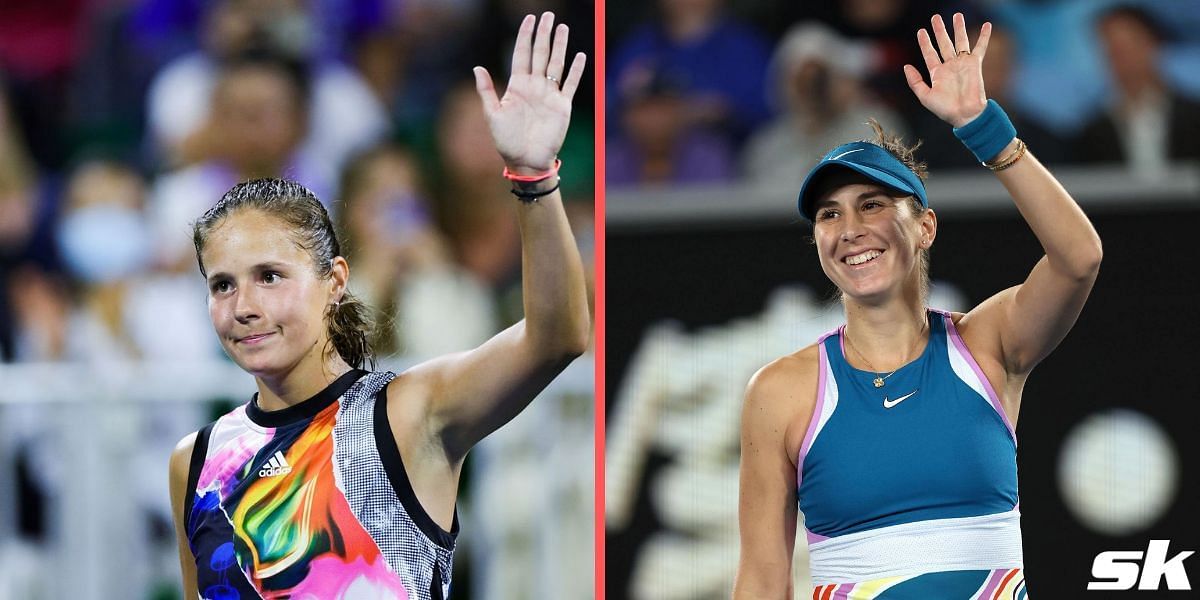 Daria Kasatkina and Belinda Bencic will both look to seal their spots in the semifinals