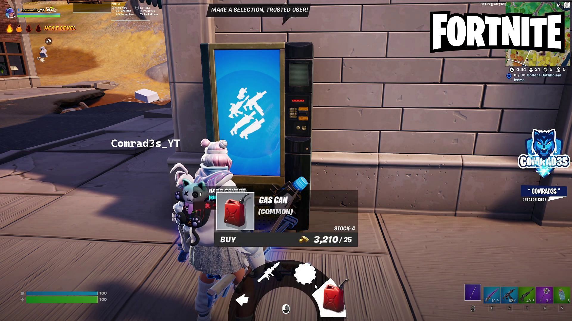 Where to find Ace's Exotics and Ace's Armory vending machines in