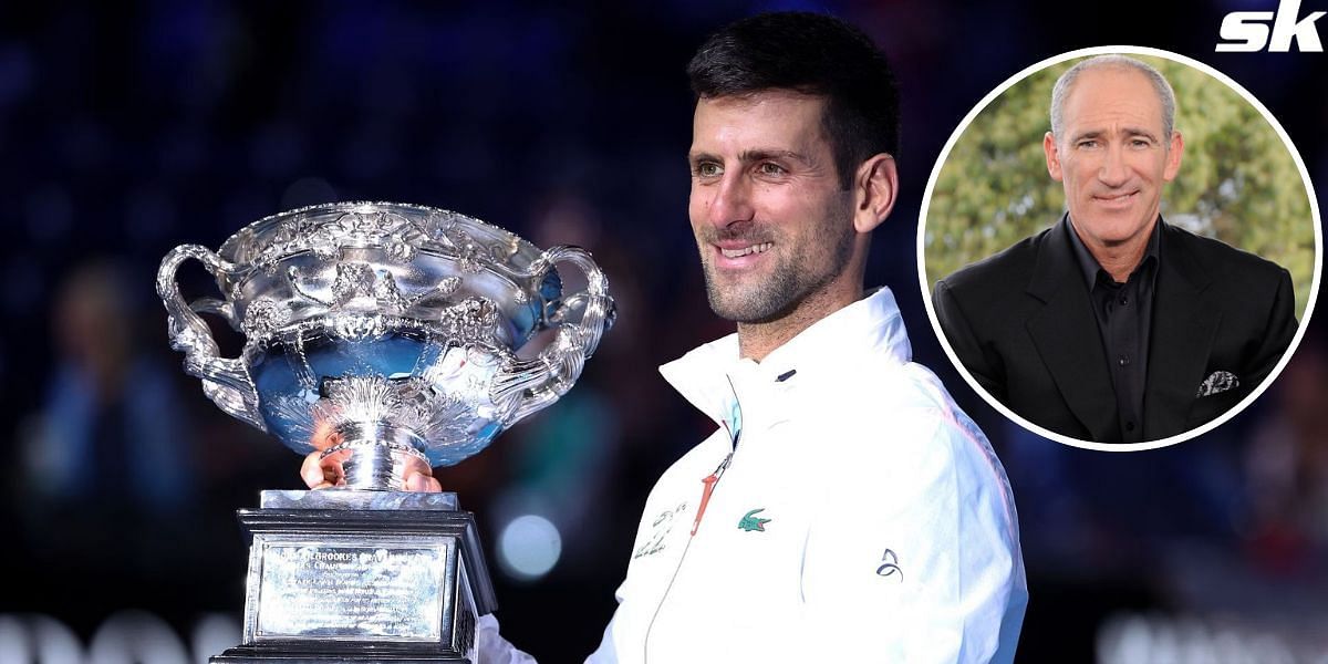 Brad Gilbert spoke about Novak Djokovic