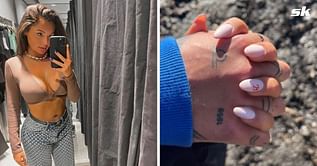 Who is Milly Adams? Meet Arsenal star’s fiancé who shares matching ‘I love you’ tattoo with him