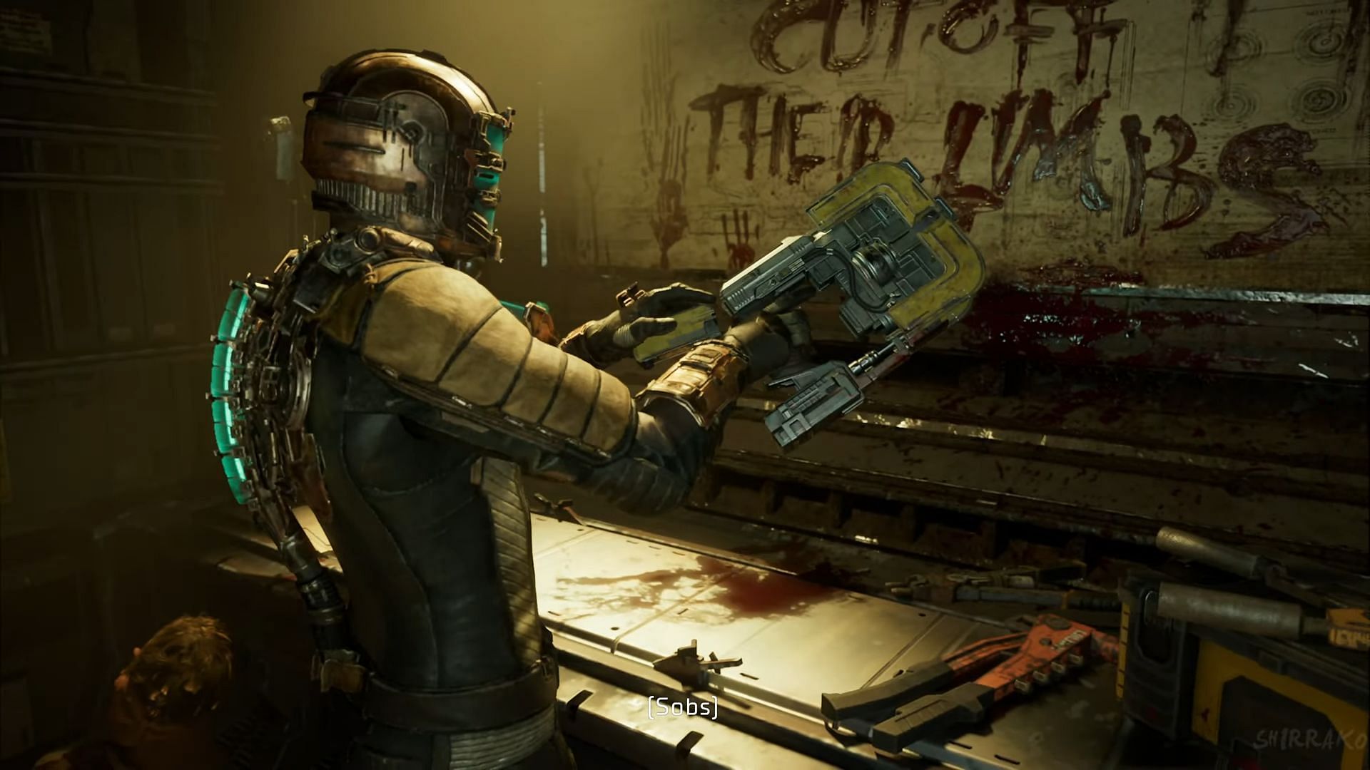 The Dead Space remake provides an arsenal of weapons, but which ones are the best? (Image via YouTube/Shirrako)