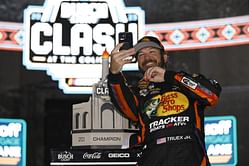 Martin Truex Jr. wins Busch Light Clash at the Coliseum, Kyle Busch finishes third