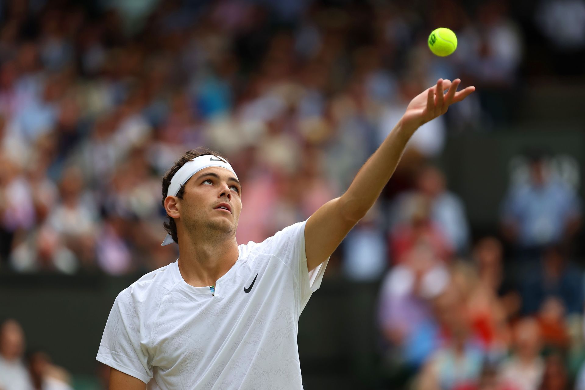 Taylor Fritz at Wimbledon 2022.