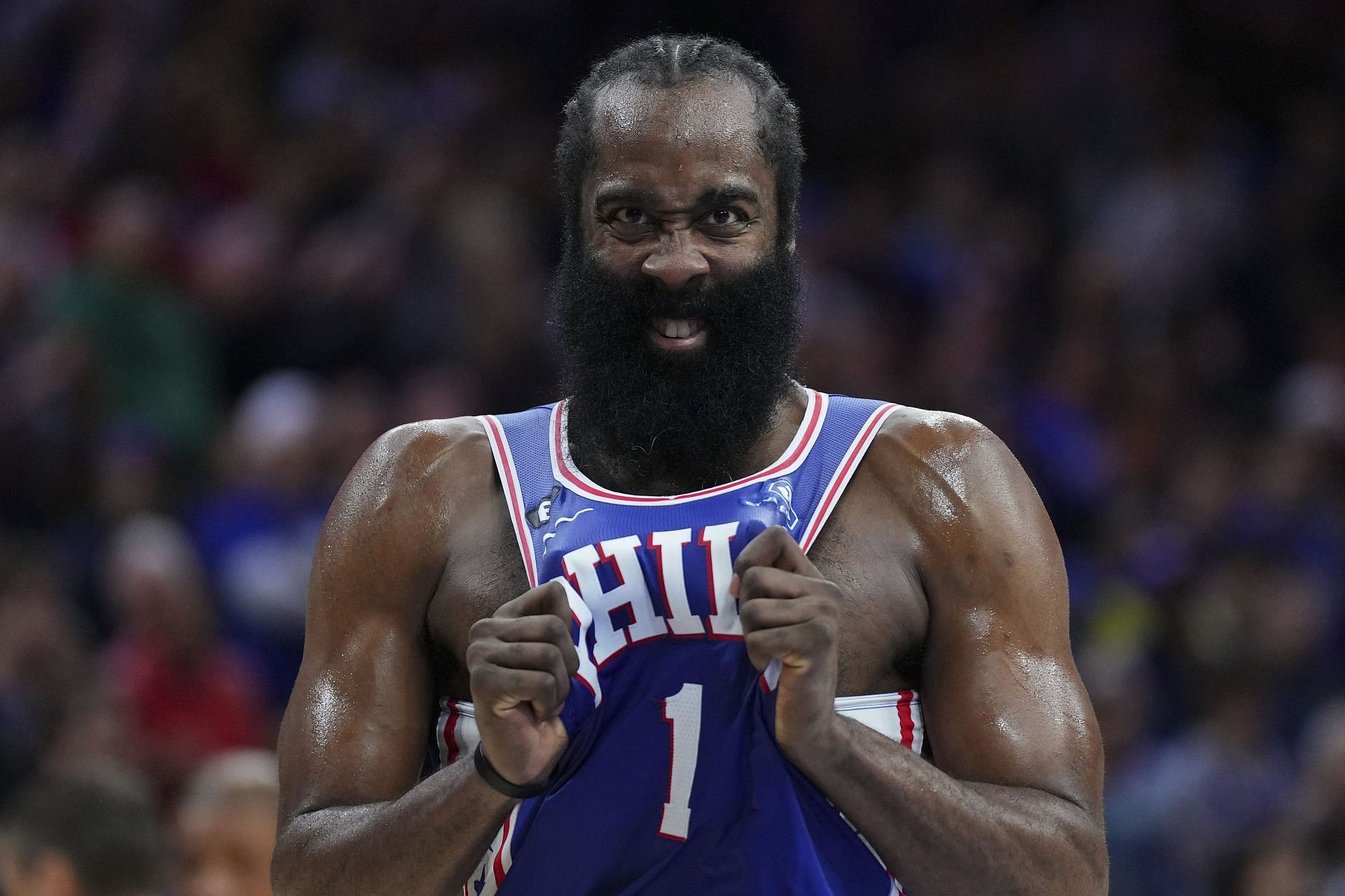 Philadelphia 76ers guard James Harden