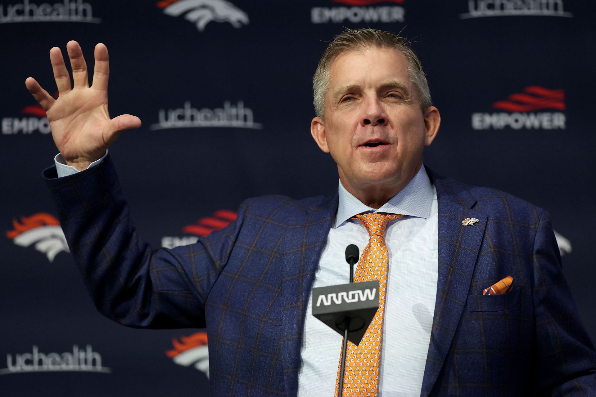 Denver Broncos HC Sean Payton