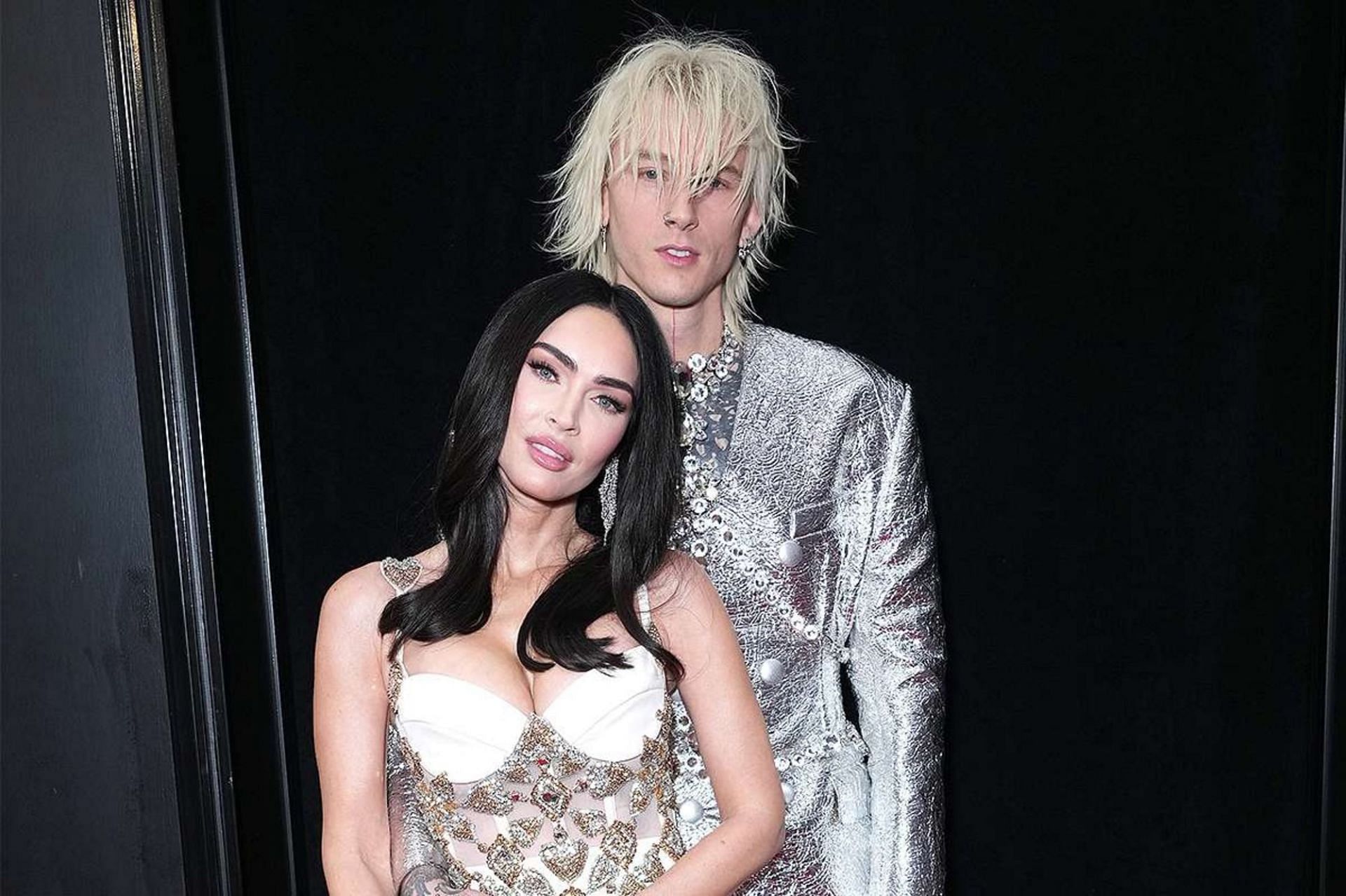 Machine Gun Kelly and Megan Fox at the Grammys (Image via Getty Images)
