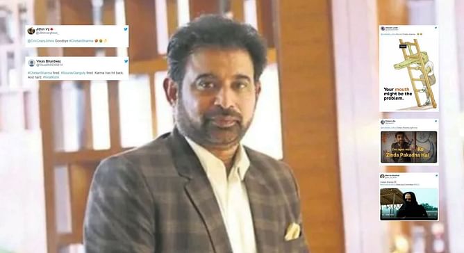 "Your mouth might be the problem" - Twitter erupts as Chetan Sharma resigns as National Selection Committee Chairman