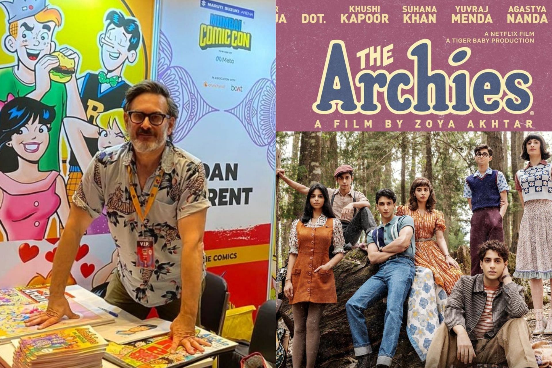 Archie comics book writer Dan Parent at Comic Con Mumbai 2023 (Image via Comic Con India)