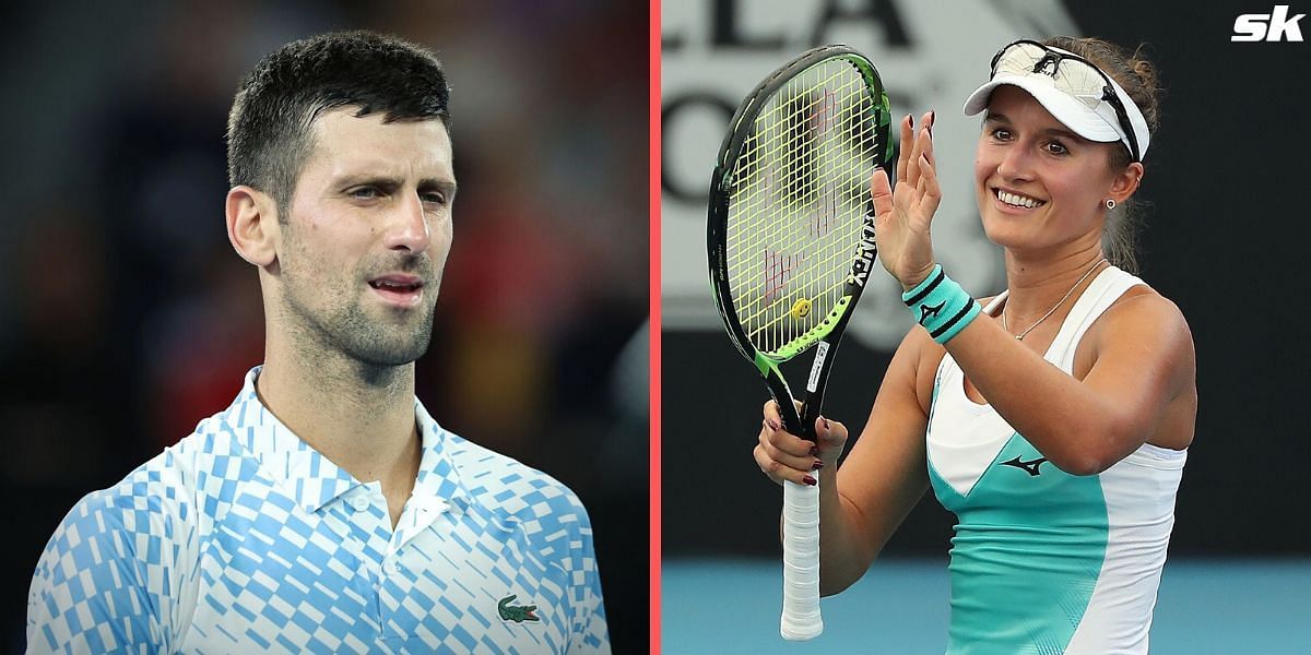 Arina Rodionova and Novak Djokovic fan engage in a war of words regarding hamstring injury controversy