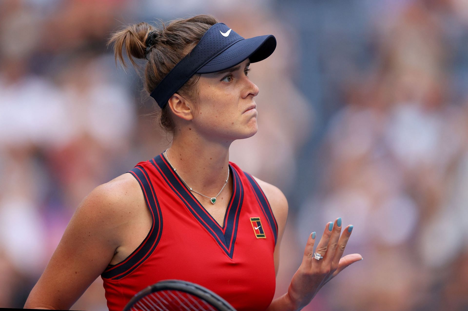 Elina Svitolina at the 2021 US Open