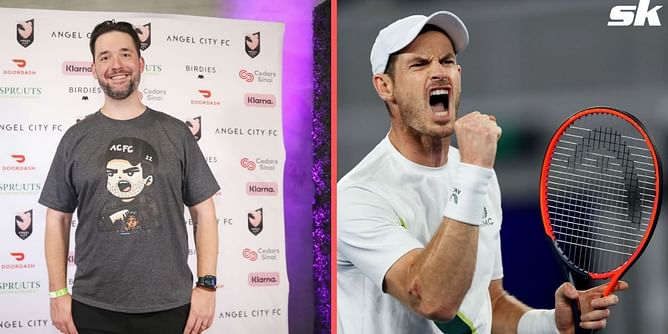 "Love to see it" - Serena Williams' husband Alexis Ohanian congratulates Andy Murray on reaching Qatar Open final