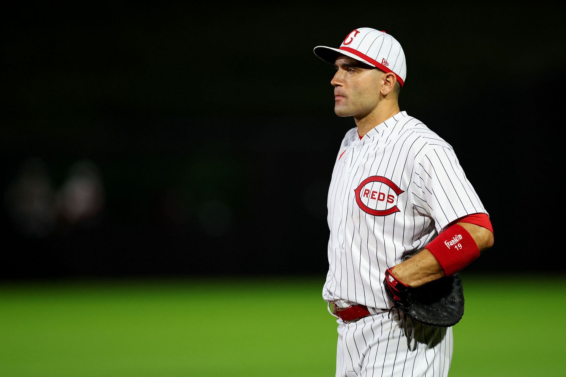 MLB - Joey Votto playing chess is a mood. 