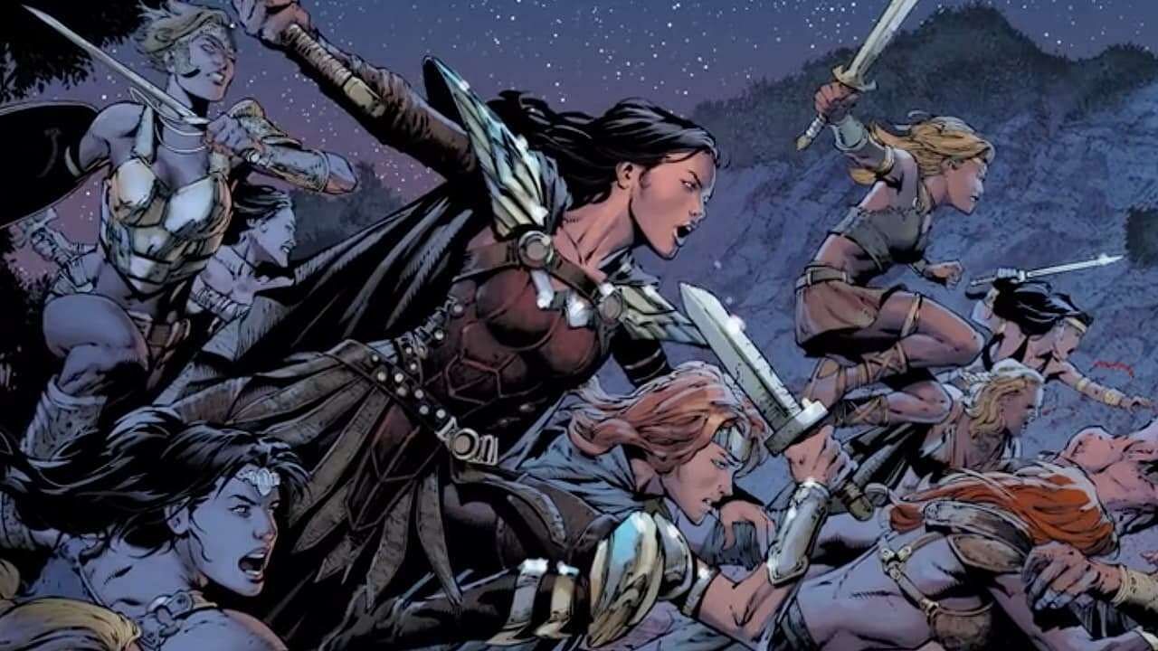 The warriors of Themyscira before the birth of Wonder Woman (Image via DC Comics)