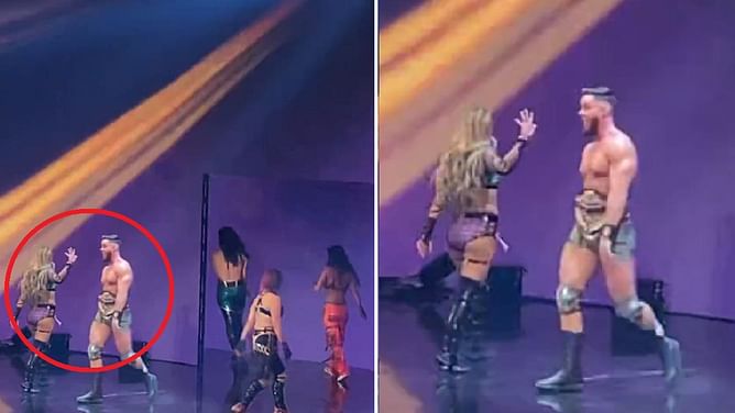 [WATCH] What happened between Liv Morgan and Austin Theory on WWE RAW?