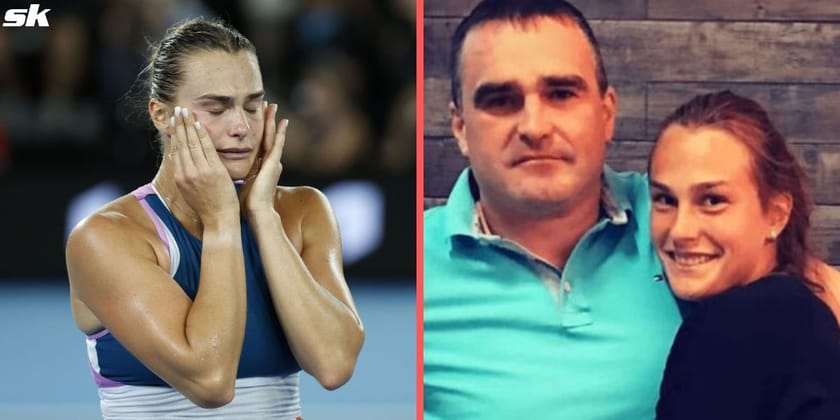 Aryna Sabalenka credits her late father for instilling mental toughness