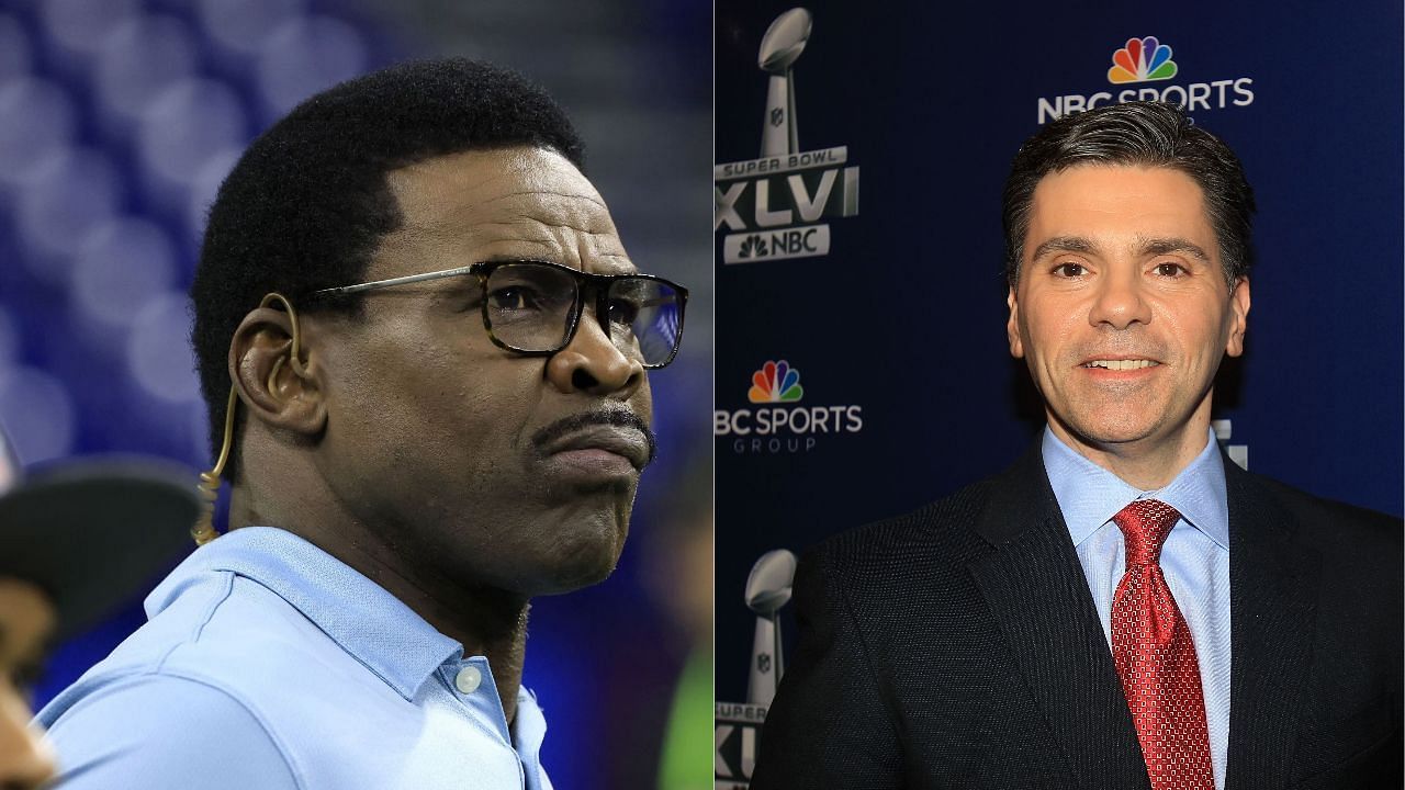 Michael Irvin and Mike Florio