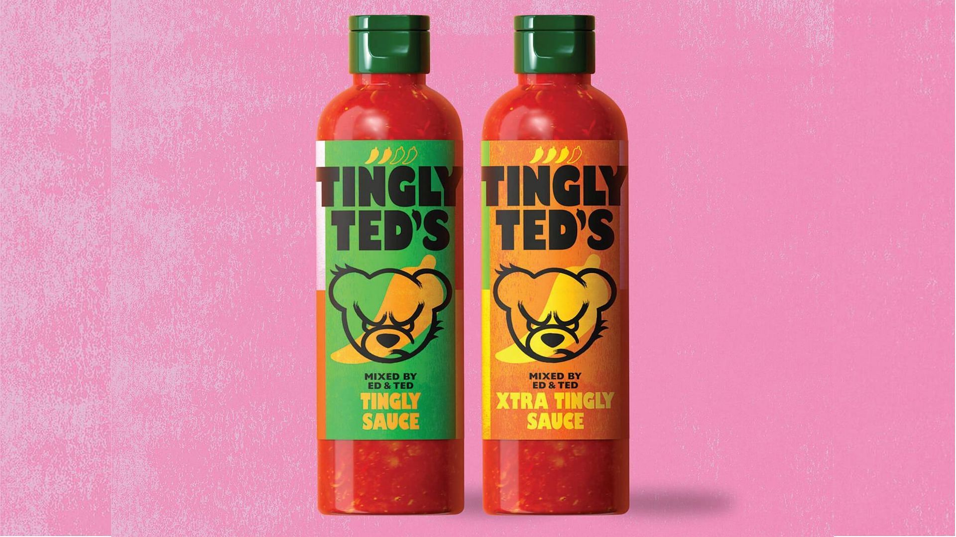 The Tingly and Xtra Tingly sauce by Ed Sheeran (Image via Tingly Teds)