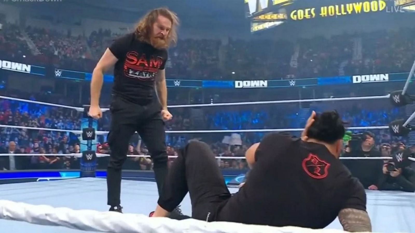 सैमी ज़ेन और रोमन रेंस के बीच Elimination Chamber में मैच होना है