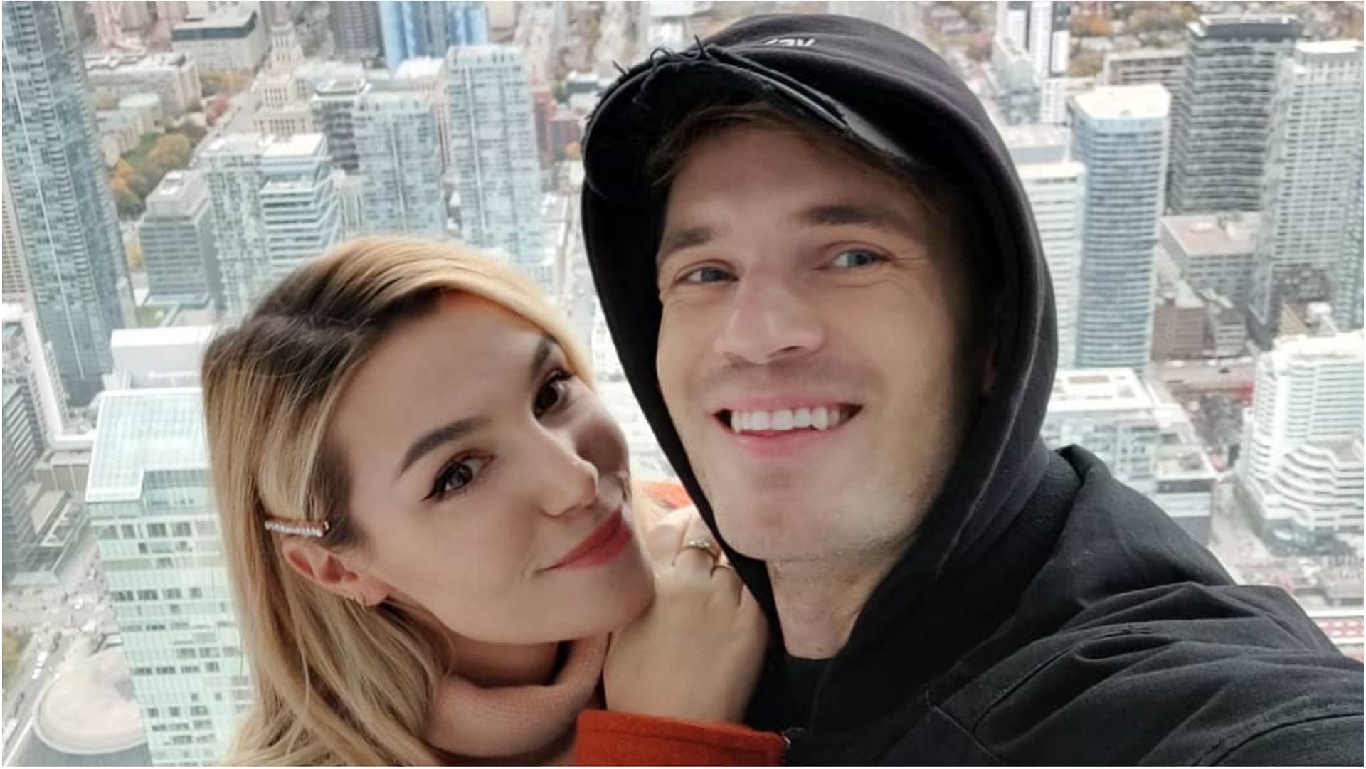 PewDiePie and Marzia Bisognin are all set to welcome their first child (Image via pewdiepie/Instagram)