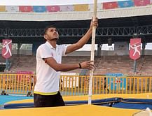 Madhya Pradesh promising pole vaulter Dev Kumar Meena aims to scale new heights at the Asian Junior Athletics Championships