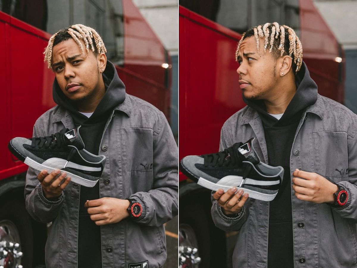 Puma x Cordae debut collaboration (Image via @cordae / Instagram)